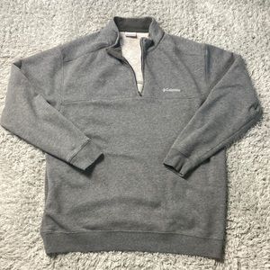 Columbia mens 1-4 zip pull over XXL
